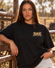 Load image into Gallery viewer, Saints & Outlaws Ranch Womens Oversized Tee