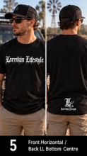 Load image into Gallery viewer, Saints & Outlaws Bad Habits Black Mens Tee