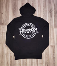Load image into Gallery viewer, Black Hoodie - Smashin' ruts bustin' struts
