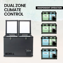 Load image into Gallery viewer, 92L Dual Zone Portable Fridge / Freezer