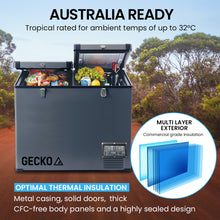 Load image into Gallery viewer, 92L Dual Zone Portable Fridge / Freezer