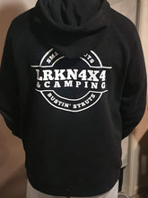 Load image into Gallery viewer, Black Hoodie - Smashin' ruts bustin' struts
