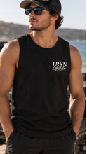 Load image into Gallery viewer, Outside The Lines Men's Tank - Black Front
