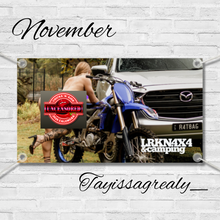Load image into Gallery viewer, 2026 UNCENSORED Vinyl Garage wall banner - 50cm x 90cm

