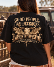 Load image into Gallery viewer, Saints &amp; Outlaws Ranch Womens Oversized Tee
