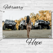 Load image into Gallery viewer, 2026 Vinyl Garage wall banner - 50cm x 90cm
