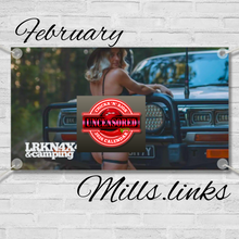 Load image into Gallery viewer, 2026 UNCENSORED Vinyl Garage wall banner - 50cm x 90cm
