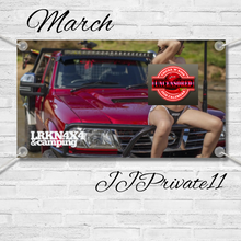 Load image into Gallery viewer, 2026 UNCENSORED Vinyl Garage wall banner - 50cm x 90cm
