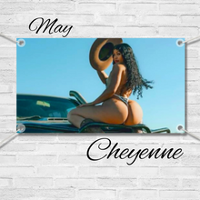 Load image into Gallery viewer, 2026 Vinyl Garage wall banner - 50cm x 90cm
