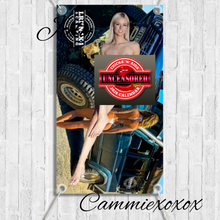 Load image into Gallery viewer, 2026 UNCENSORED Vinyl Garage wall banner - 50cm x 90cm
