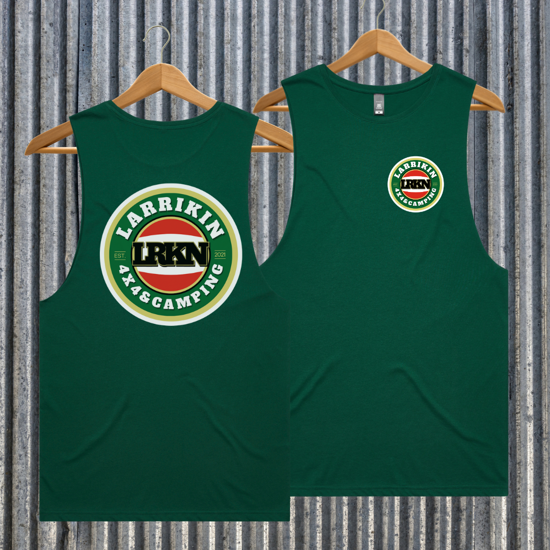 Men's Green Tank - VB inspired