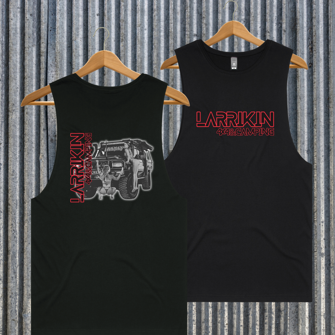 Men's Black Tank - Flirty 79 Series