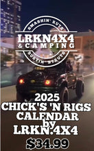 Load image into Gallery viewer, 2025 CHICKS ON RIGS CALENDAR
