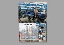 Load image into Gallery viewer, 2026 CHICKS &#39;N&#39; RIGS CALENDAR - Preorder
